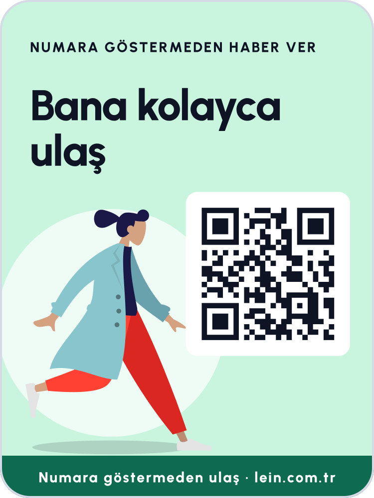 Karakterli nane araç QR sticker