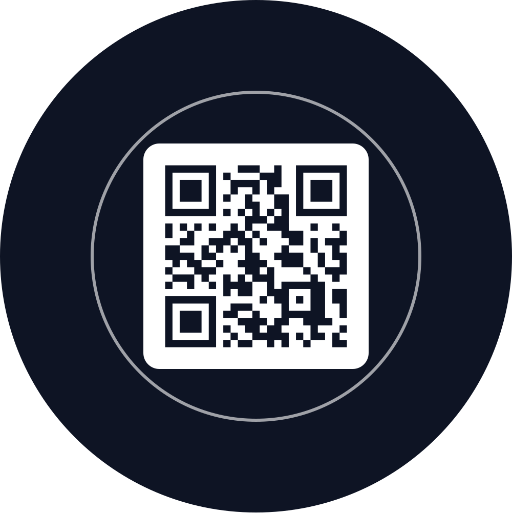 Mini mühür araç QR sticker