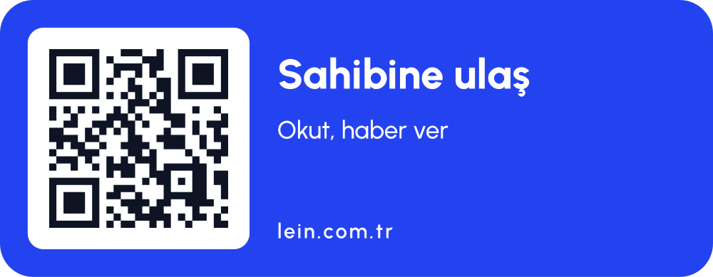 Mini şerit araç QR sticker