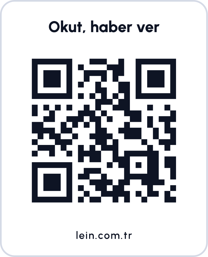 Sade beyaz araç QR sticker