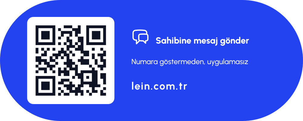 Rozet araç QR sticker